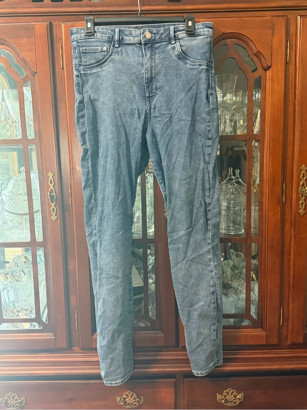 Women’s ôBlue Denim Jeans - Classic Slim Fit